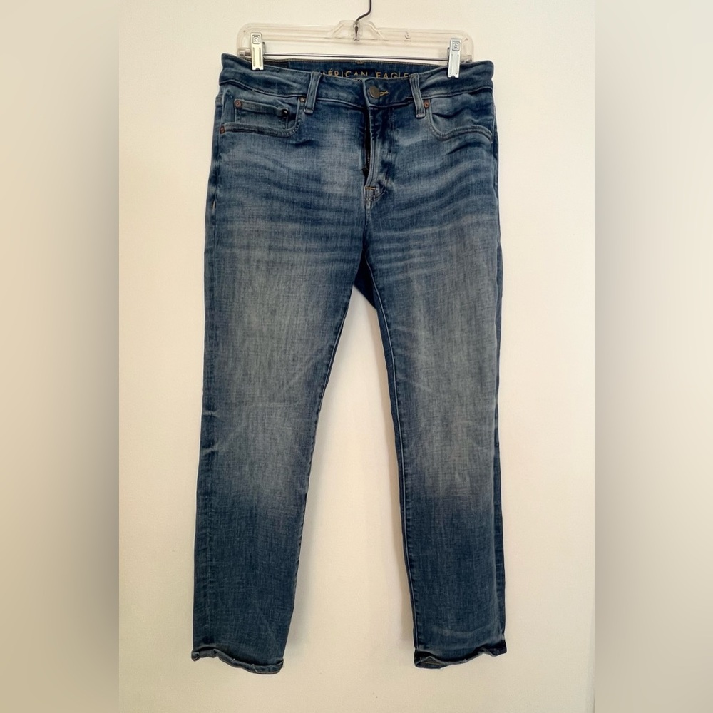 American Eagle Outfitters slim straight leg Denim Jeans 32x30 next level flex